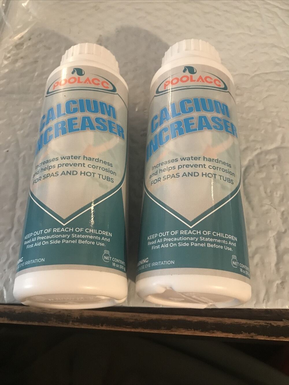 2PC POOLACC Calcium Balance For Spas & Hot Tubs - 18 Oz
